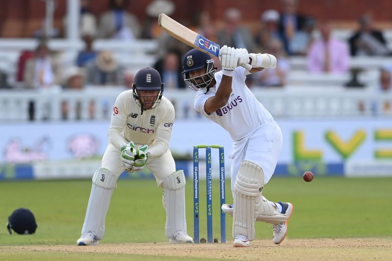 Rahane scored vital runs against England in the second innings at Lord's